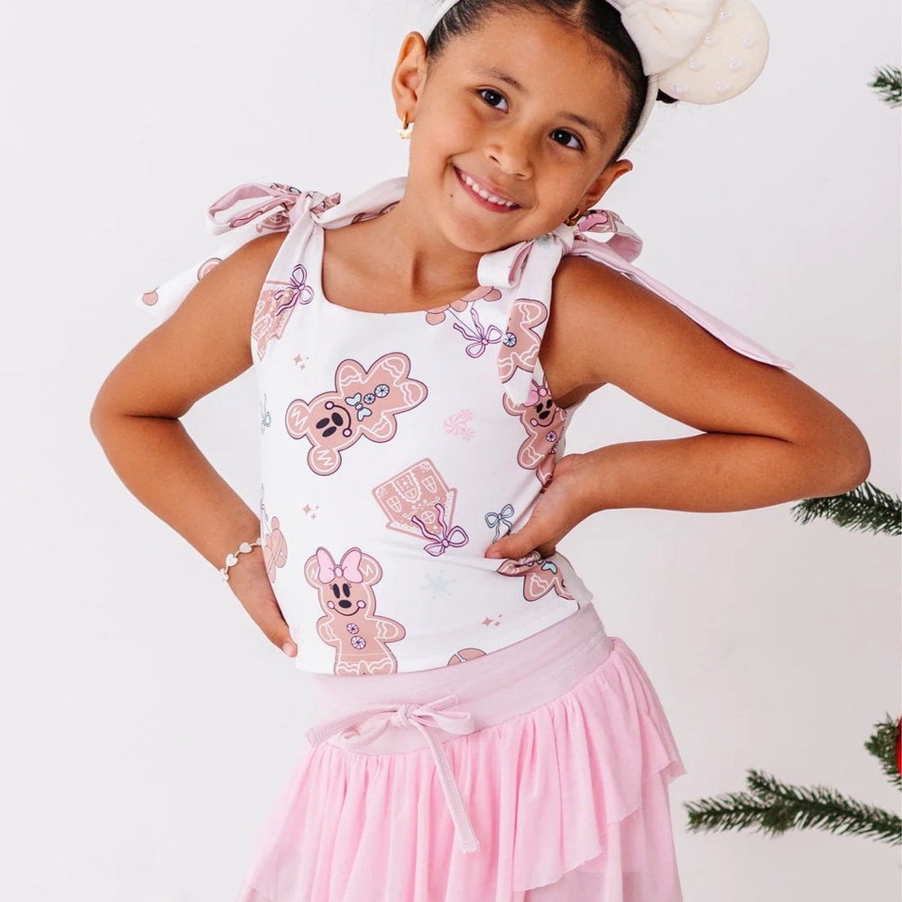 Made by Molly Disney Girly Gingerbread | Activewear SET Minnie Mouse size 7